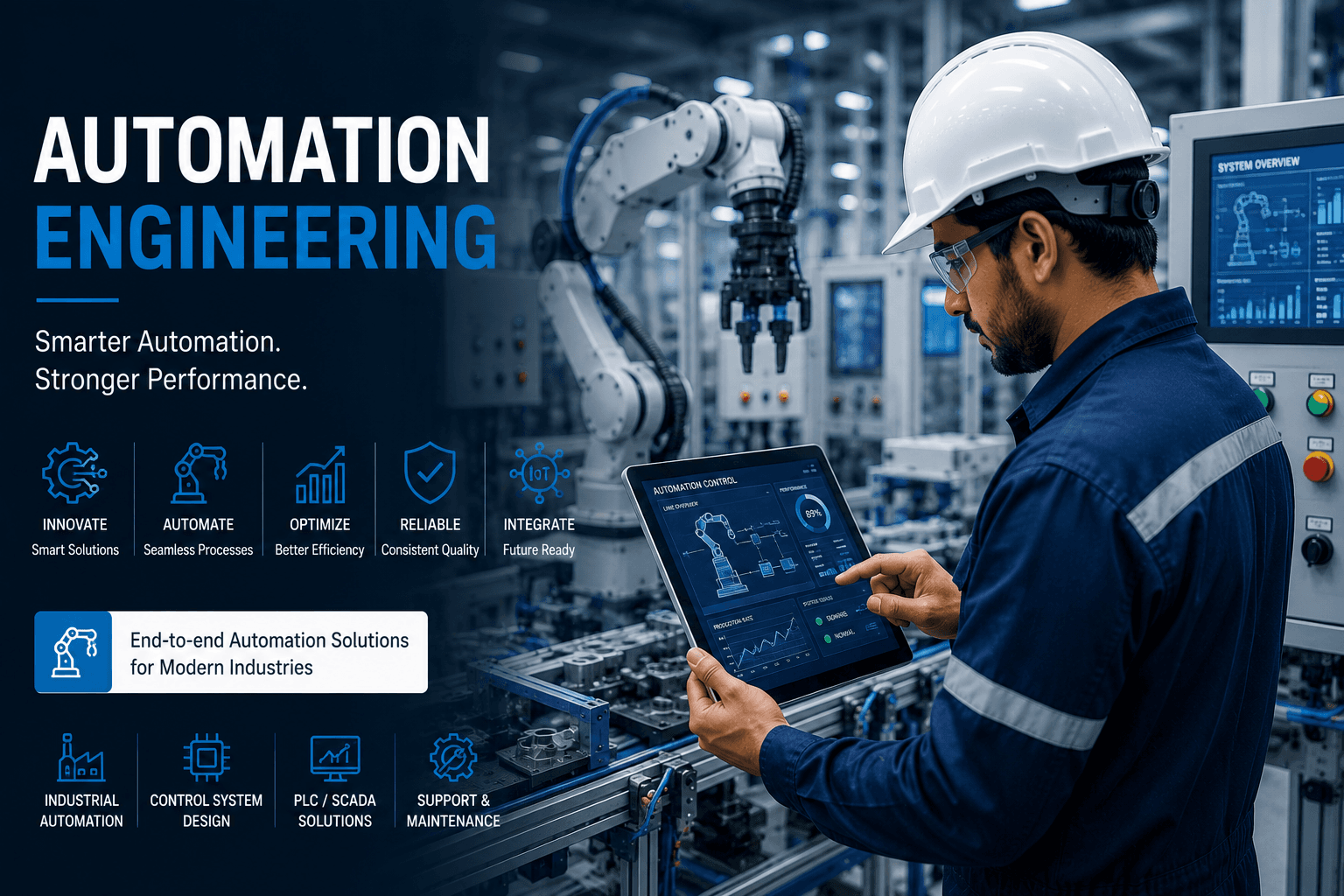 Industrial automation control systems and equipment