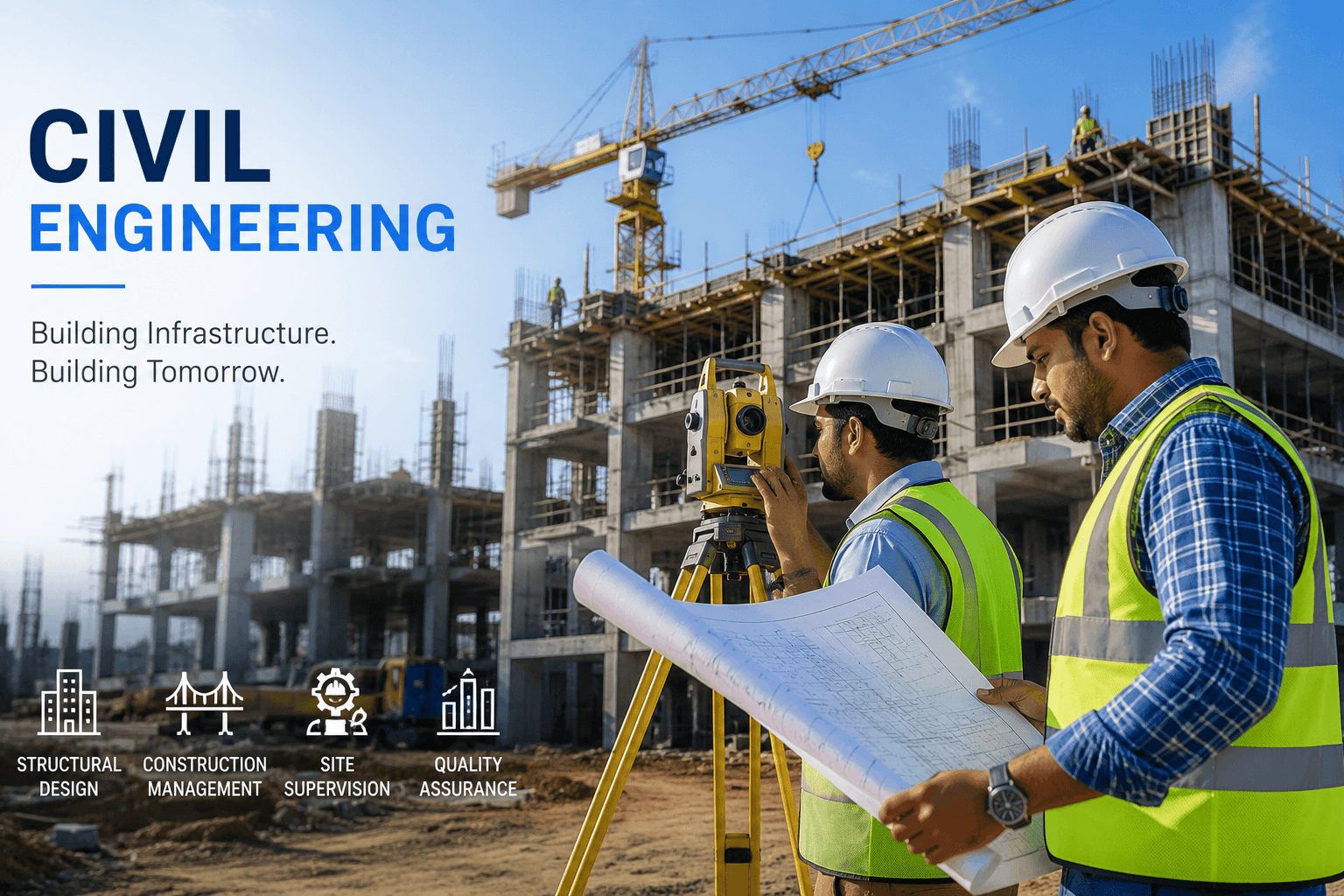 Civil engineering project and infrastructure work